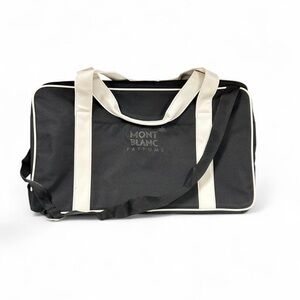 NWT Mont Blanc Black and white Duffel Bag